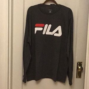 NWT Fila big & Tall long Sleeves Tee.Size 1X.